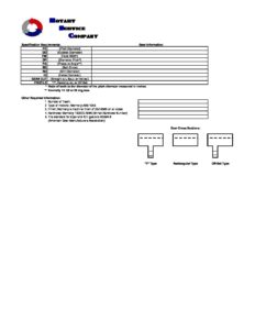 Main Gear Worksheet - Rotary Service Company